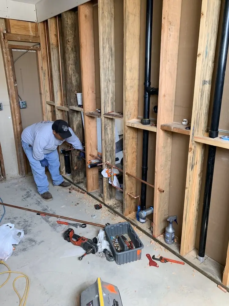 Commercial rough-in plumbing for Trenchless Sewer Repair in Dorsey